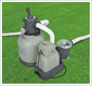 Intex Graphite Panel Pool Sandfilteranlage