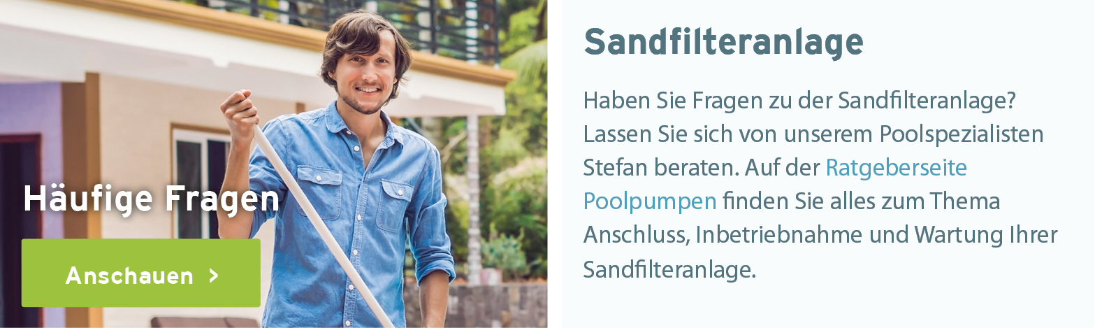 Beratung Sandfilterpumpe