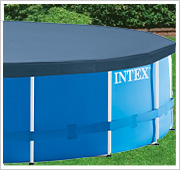 Intex Metal Frame Pool Filterpumpe Abdeckplane