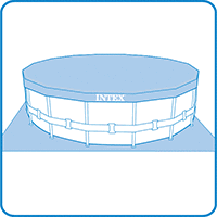 Intex Graphite Panel Pool Ø 478cm (Set)