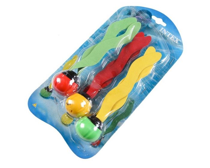 Intex 55505 Tauchbälle Wasserbomben  3 Farben Wasserspielzeug Badespaß 