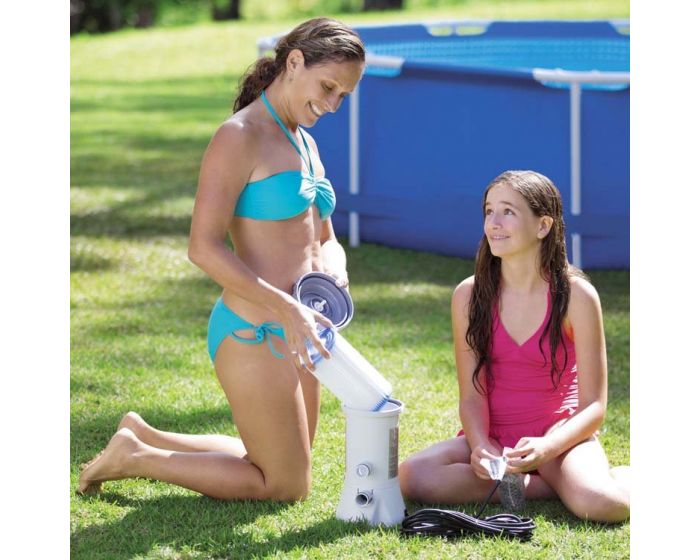 Neu für Intex Typ A Schwimmbadfilterreiniger Waschbare Schaumpatrone 
