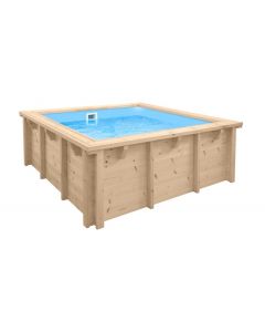 Holzpool Bali 210 x 210 cm Basic