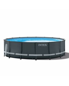 Intex Ultra XTR Frame - Ø 488 x 122 cm - Set inkl. Sandfilteranlage