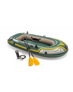 INTEX™ Aufblasboot  - Seahawk 2 Set (inkl. Paddel & Pumpe)