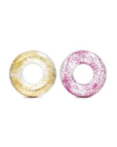 INTEX™ Schwimmreifen Transparent Glitter