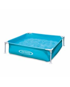 Intex Mini Frame Planschbecken – blau – 122 x 122 cm