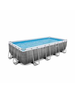 Bestway Power Steel - 549 x 274 x 122 cm Rattan - Set