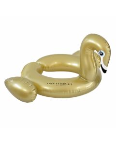 Kinderschwimmring goldener Schwan (Ø 55cm)