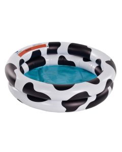 Swim Essentials Babybecken – Kuh-Print (Ø 60 x 17 cm)