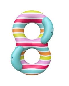 Swimring Regenbogen Dobbelt 190cm