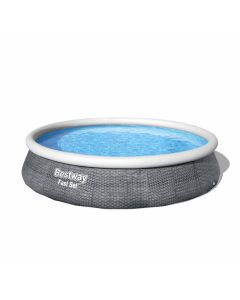 Bestway Fast Set - Ø 396 x 84 cm Rattan - Set