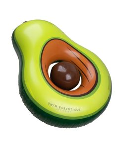 Swim Essentials Avocado-Luftmatratze mit Grube
