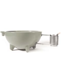 Weltevree Dutchtub Original holzgefeuerter Hottub - 4 Personen - Grau