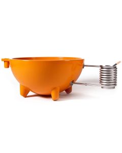 Weltevree Dutchtub Original holzbeheizter Hottub - 4 Personen - Orange