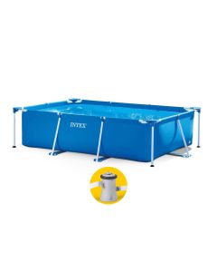 Intex Metal Frame Pool - 300 x 200 x 75 - mit Filterpumpe