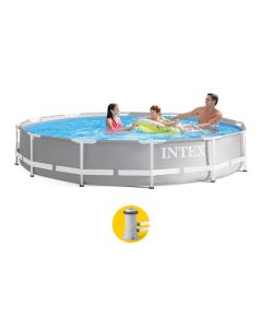 Intex Prism Frame Pool - 366 x 76 cm - mit Filterpumpe
