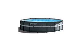 Intex Ultra XTR Frame Pool Ø 549 cm x 132 cm (Set Inkl. Sandfilteranlage)