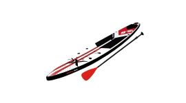 XQ Max 381 Racing SUP Board rot