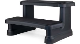 W'eau Whirlpool-Treppe Antirutsch – Schwarz