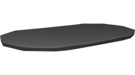 Bestway Abdeckplane - oval - 610 x 366 cm (Planenmaß 610 x 350)