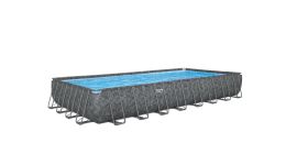 Bestway APX 365 Frame-Pool-Set - 956 x 488 x 132 cm - mit Sandfilteranlage und Zubehör