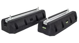 W’eau Vibrationsdämpfer für Pool-Wärmepumpe 60 cm (2 Stück)