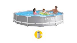 Intex Prism Frame Pool - 366 x 76 cm - mit Filterpumpe