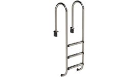 IDEAL Muro Edelstahl Poolleiter 3 Stufen - AISI 304