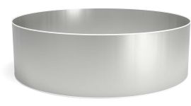 Stahlwand-Rundbecken Ø320 x 150 cm (inkl. Stanzungen & Profilschienen)