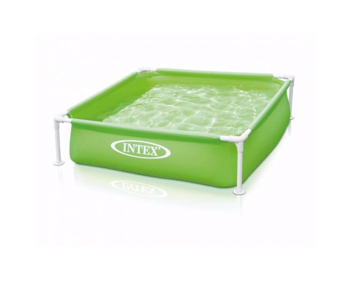Intex Mini Frame Pool Grün 122 x 122 cm
