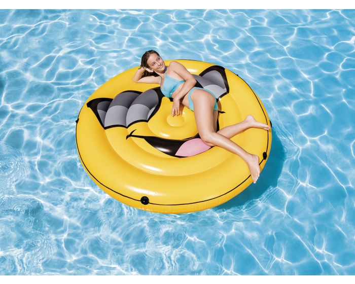 INTEX™ Luftbett Smiley Cool Guy Insel