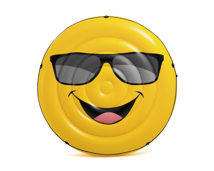 INTEX™ Luftbett Smiley Cool Guy Insel