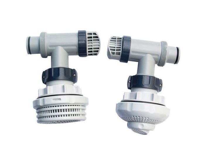 Intex Ein- und Auslass Fittingset 38mm | Intex Poolstore
