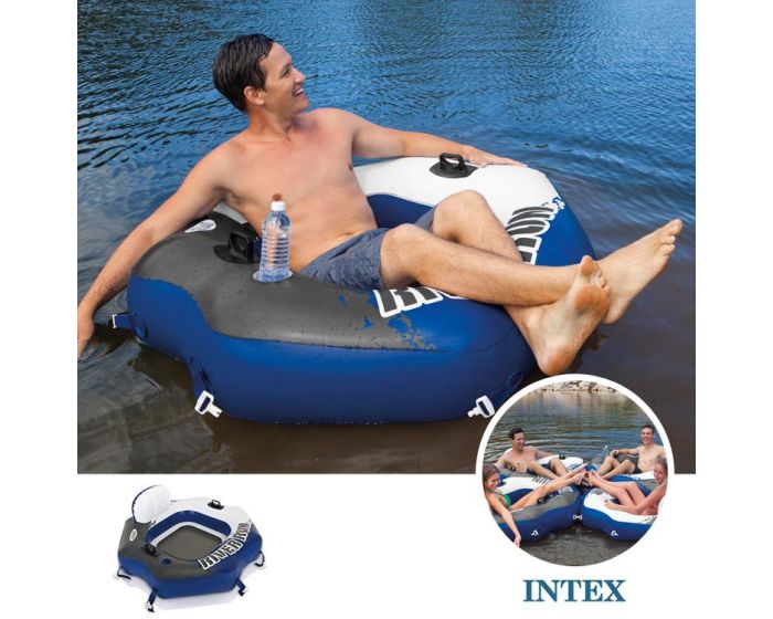 Intex Luftreifen – River Run Connect Lounge (130 x 126 cm)
