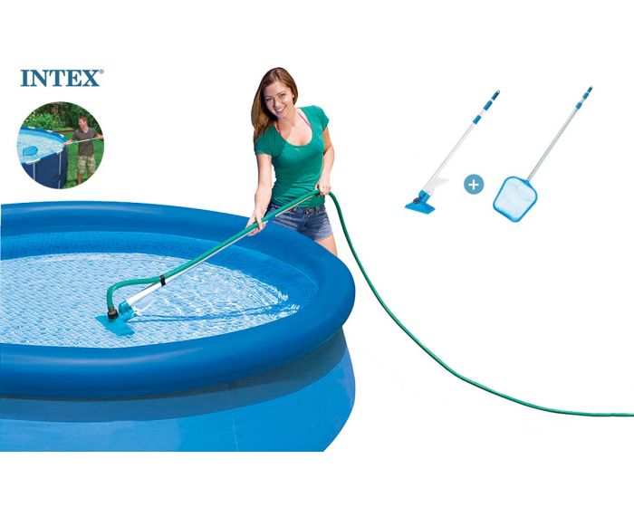 Intex Pool Reinigungsset (einschließlich Stiel)