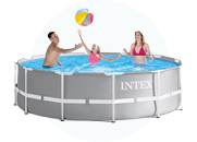 Intex Pool mit Pumpe